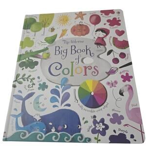 The Usburne Big Book of Colors Colorful Hard Book Pre School Home School Pre K